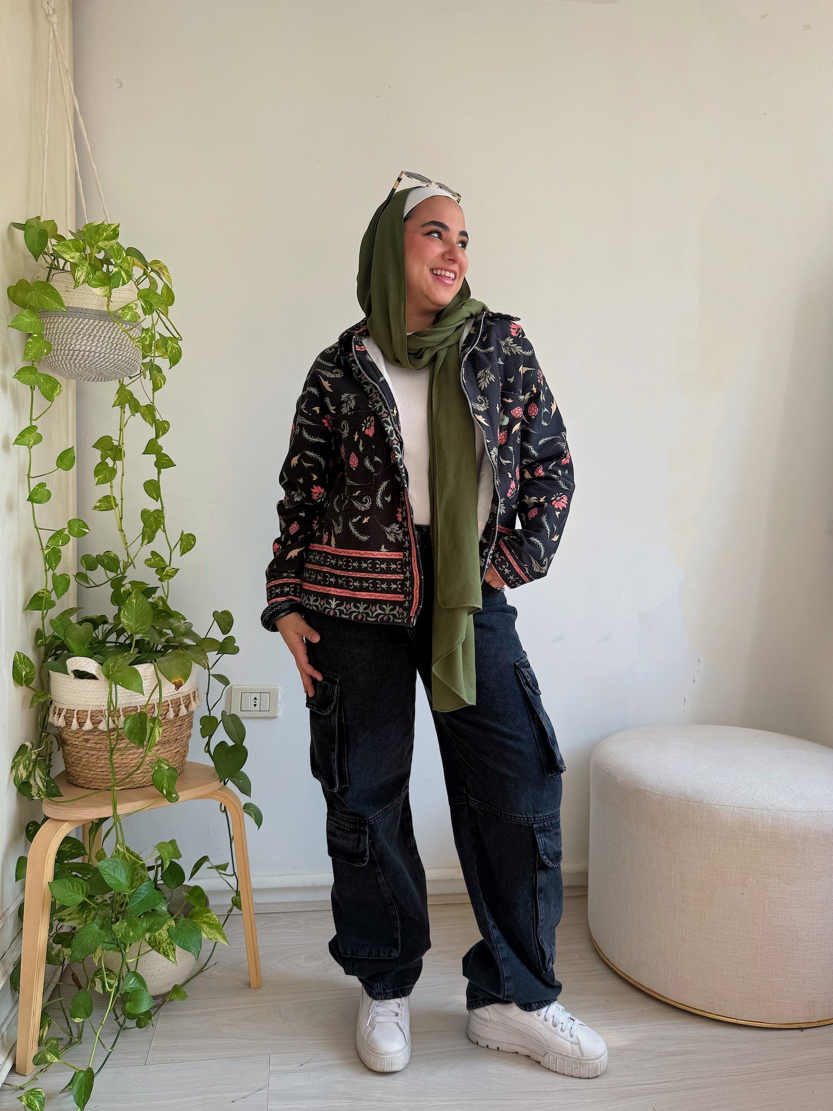 Image of Black Gabardine Jacket