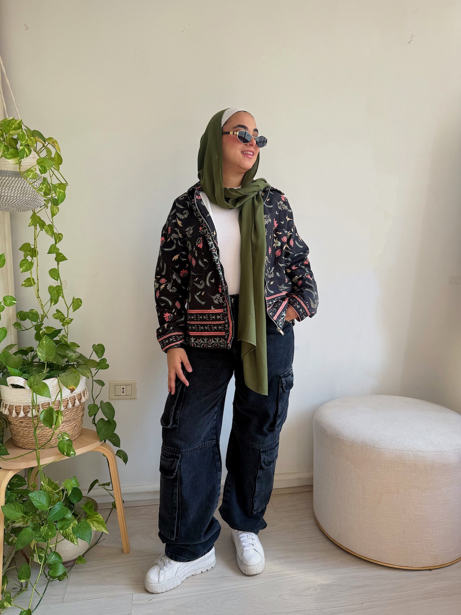 Image of Black Gabardine Jacket