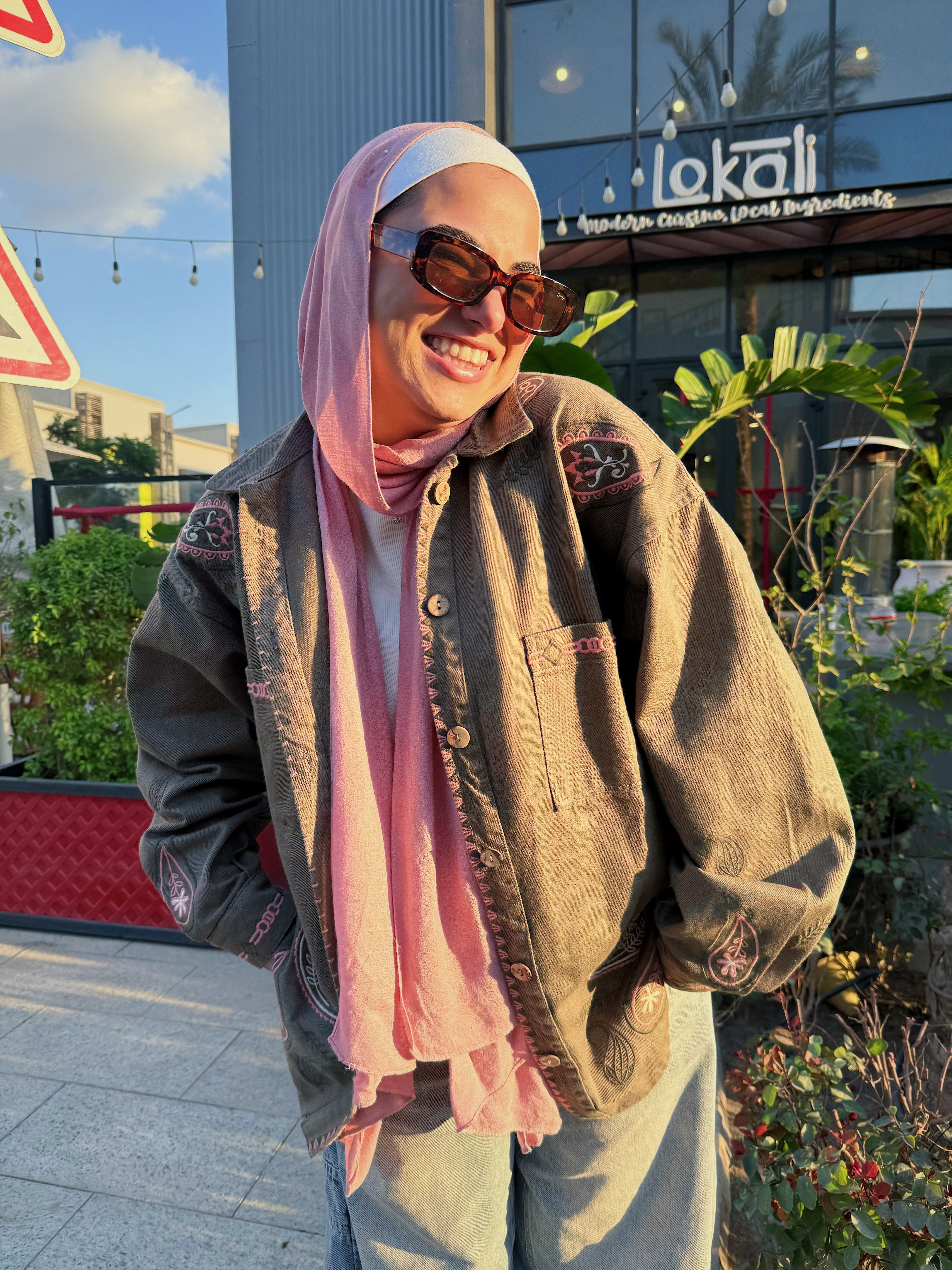 Olive Gabardine Jacket – Sophisticated, and Timeless