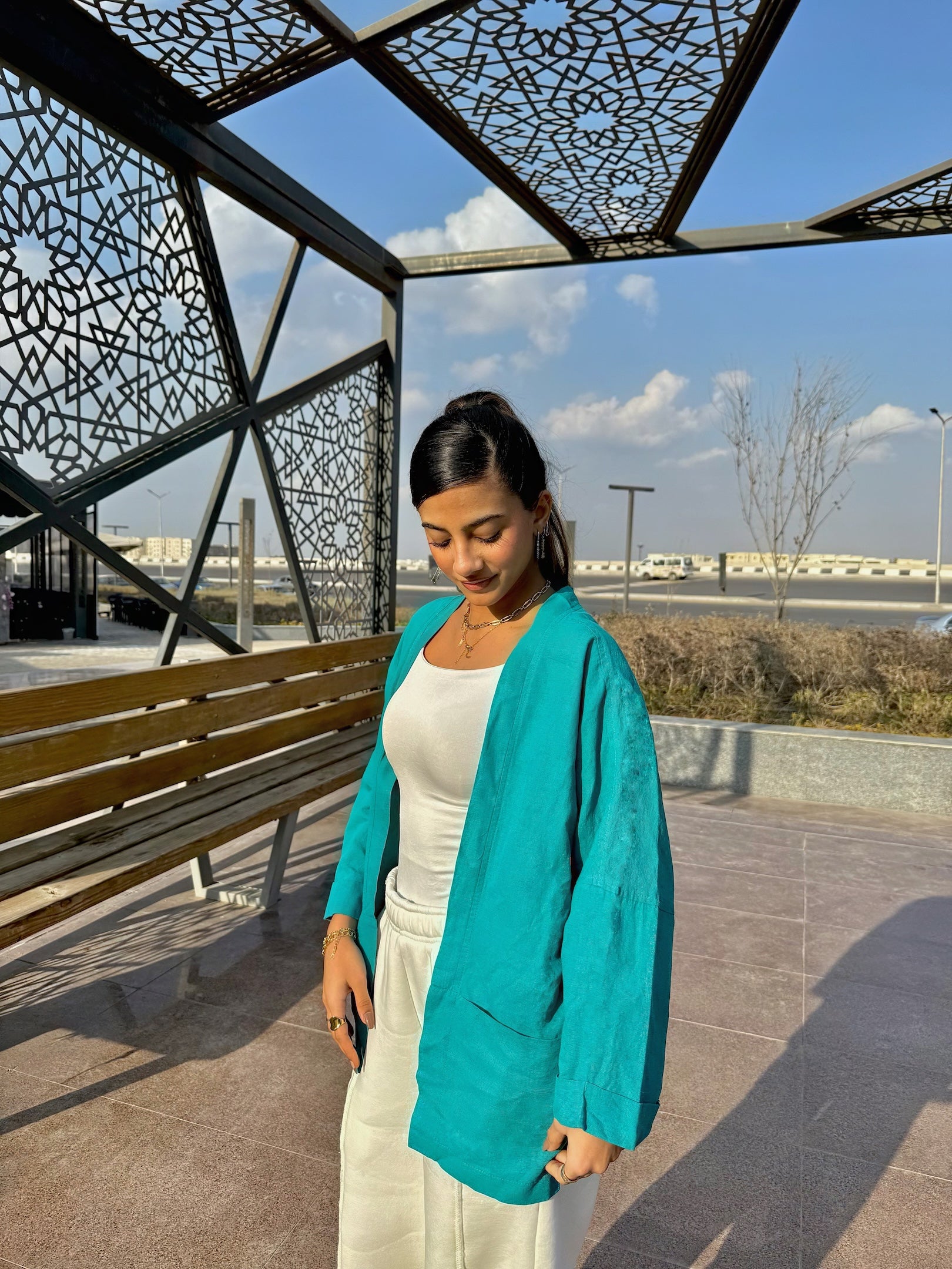 Image of Short Kimono – Lightweight Layer for Any Outfit