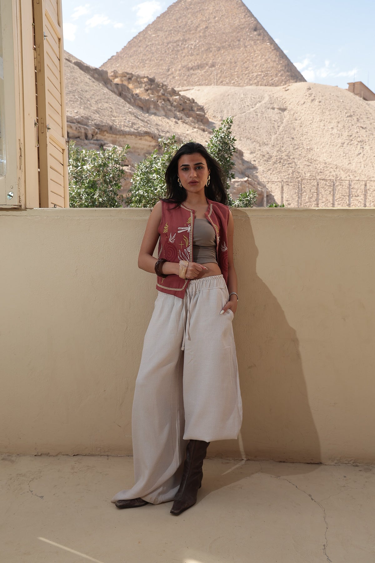 Image of Emotionally Unavailable Beige Pants