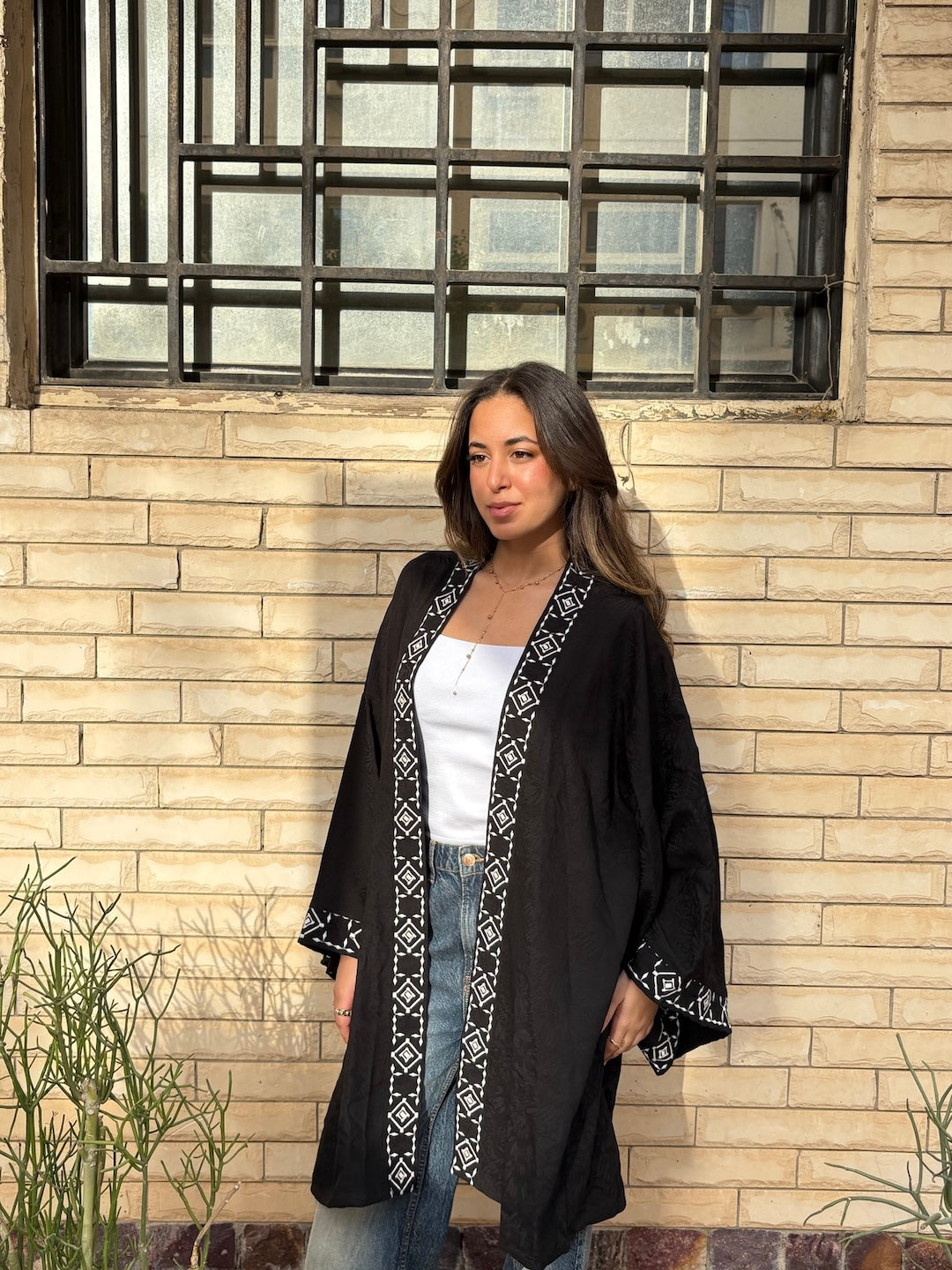 Image of Storyteller Embroidered Kimono