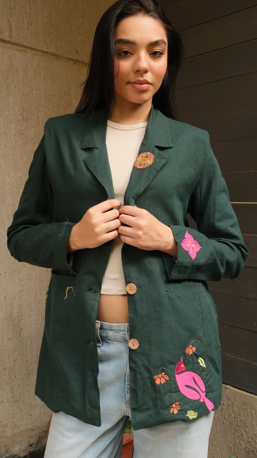 Image of Linen Has Entered the Chat Blazer
