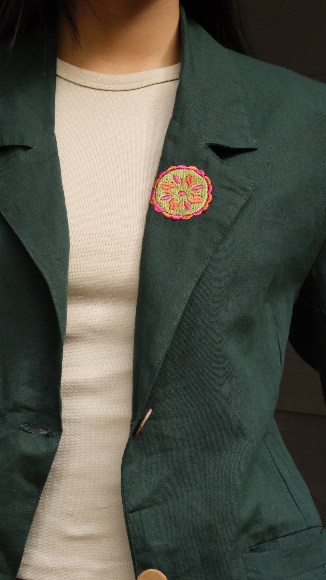 Image of Linen Has Entered the Chat Blazer