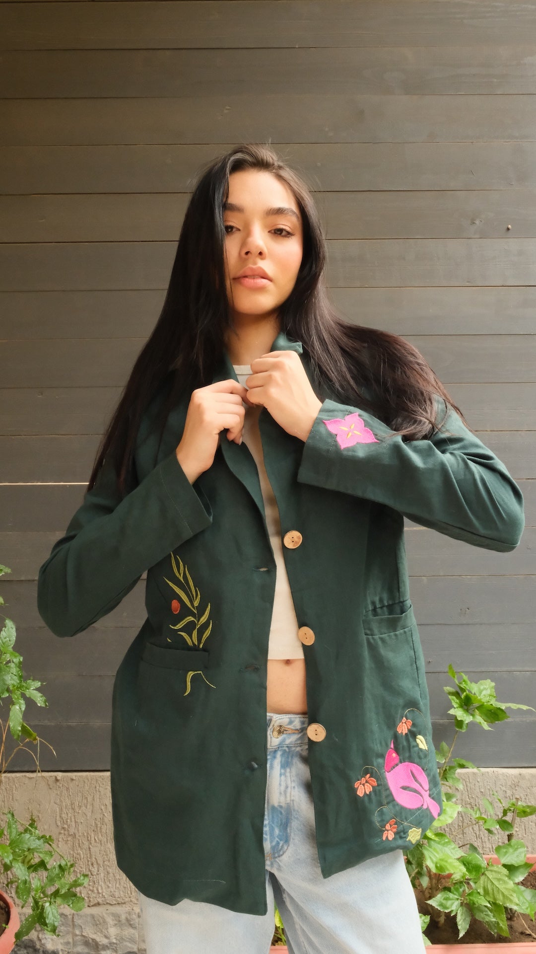 Image of Linen Has Entered the Chat Blazer