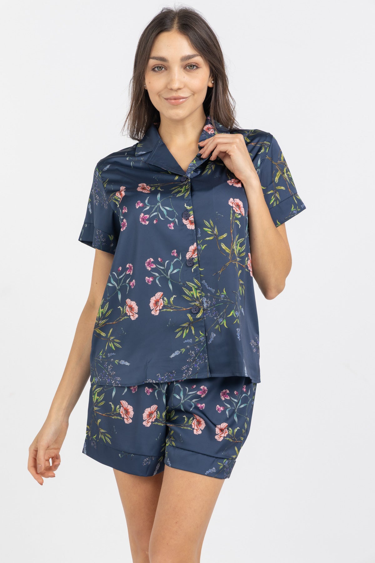 Haze Petal Short Pajama Set