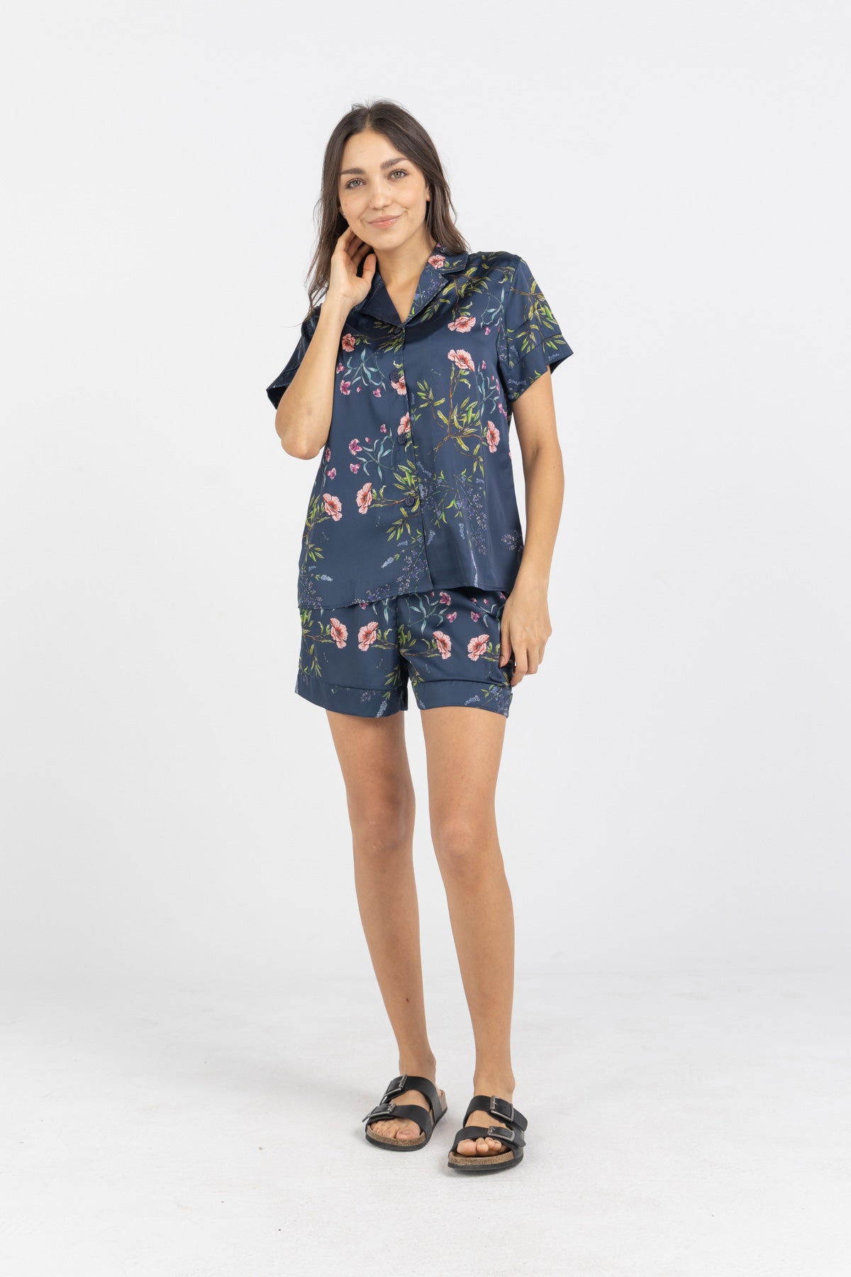 Haze Petal Short Pajama Set