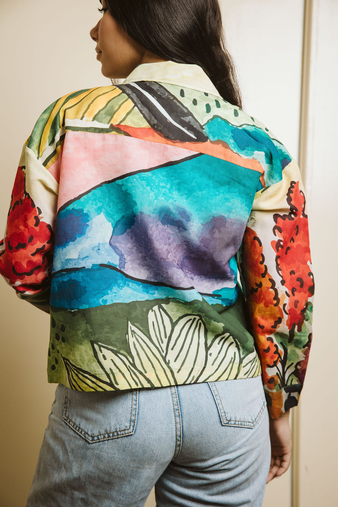 Image of Breezy Patterns Jacket - Summer Edition