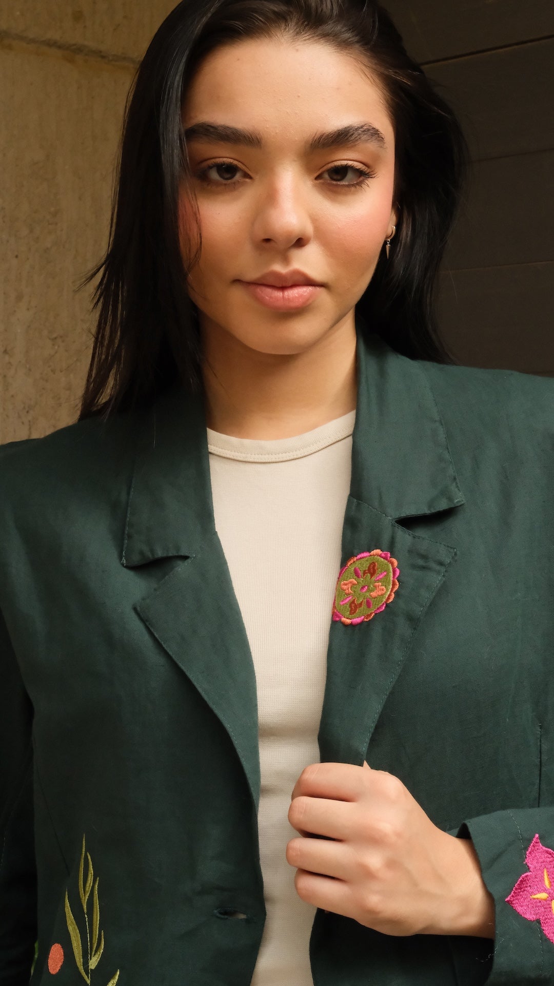 Image of Linen Has Entered the Chat Blazer