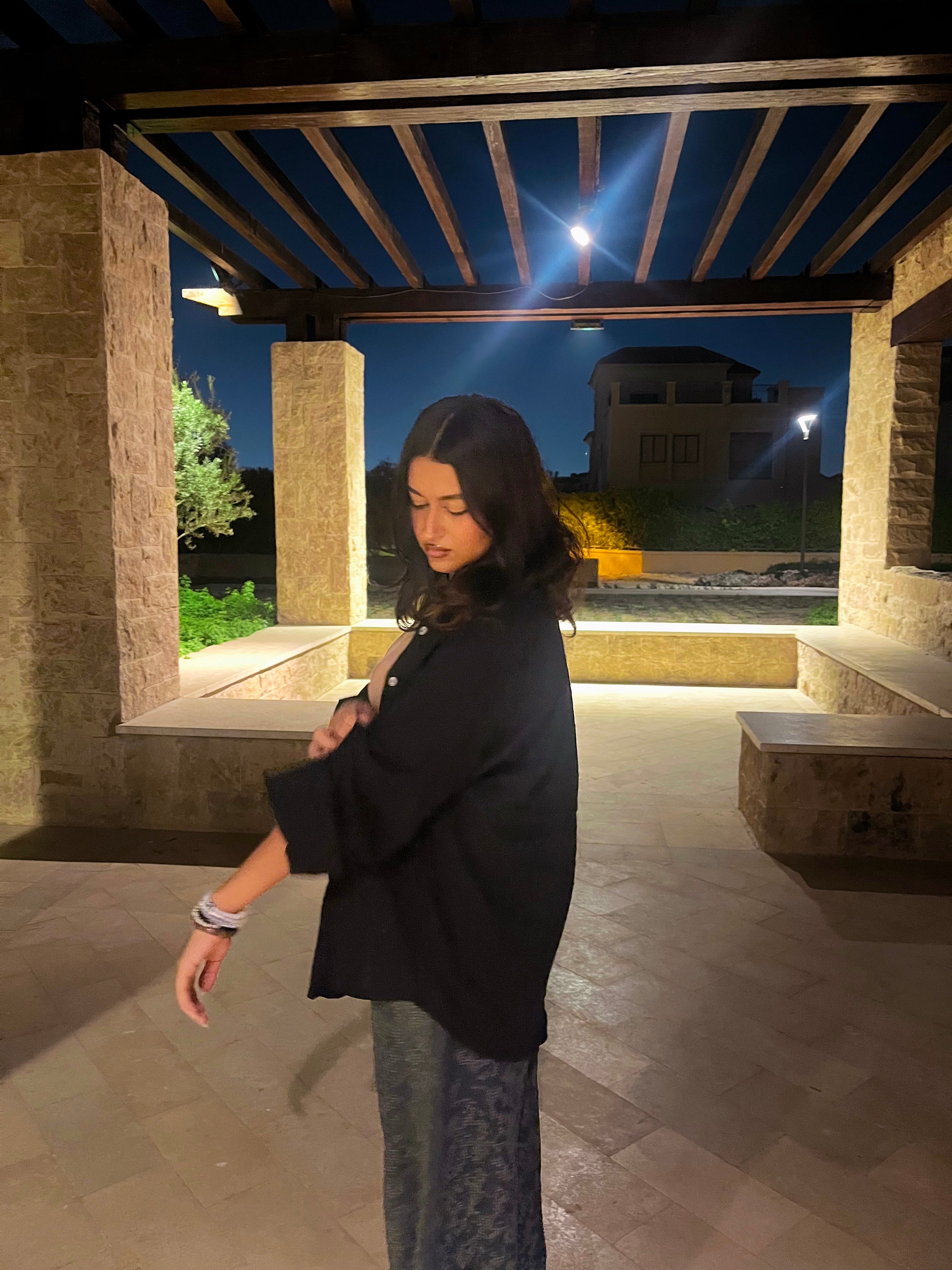 Image of Black Breeze On Through Linen Shirt