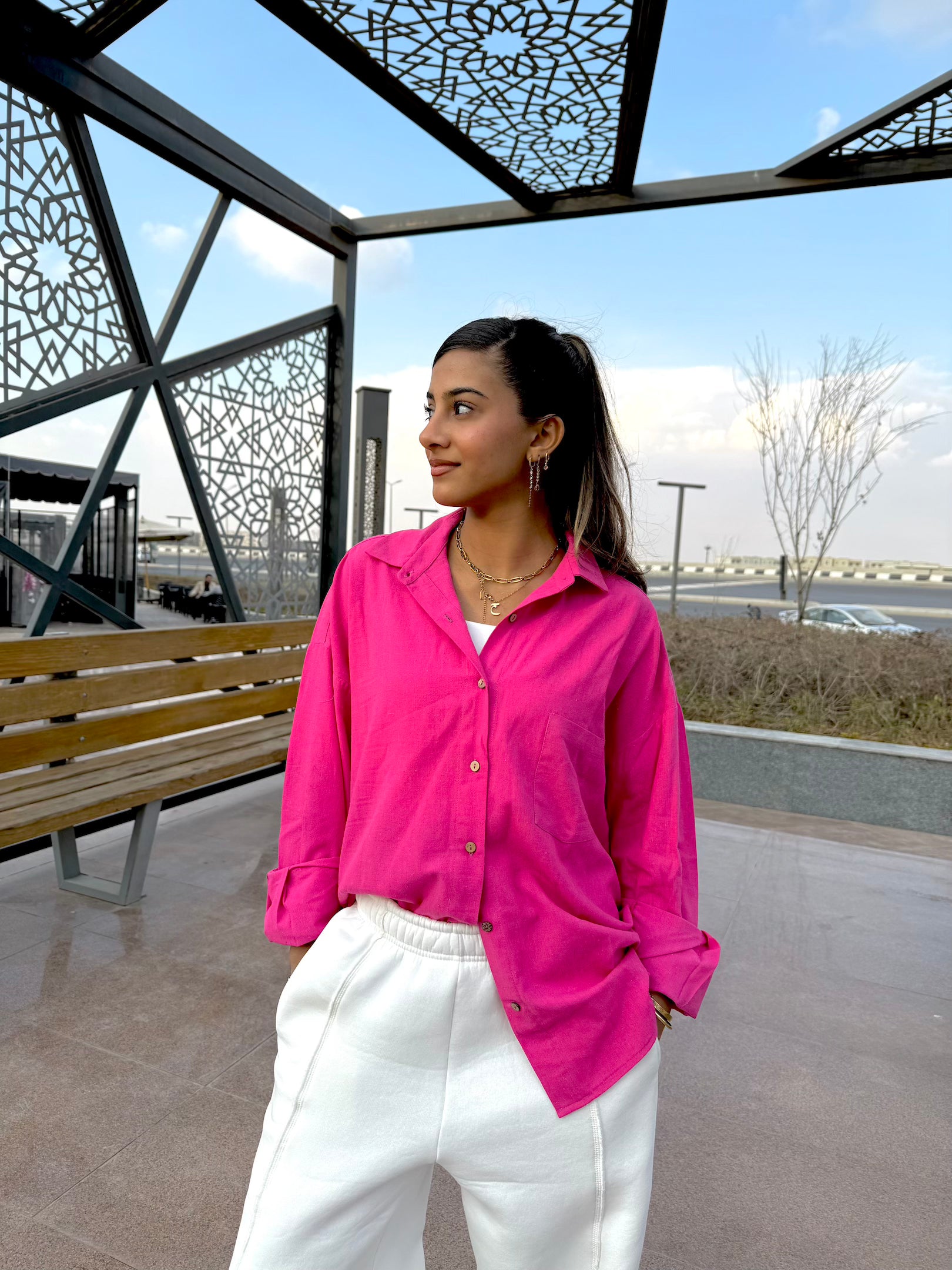 Image of Oversized Shirt – Classic, Comfortable, and Versatile