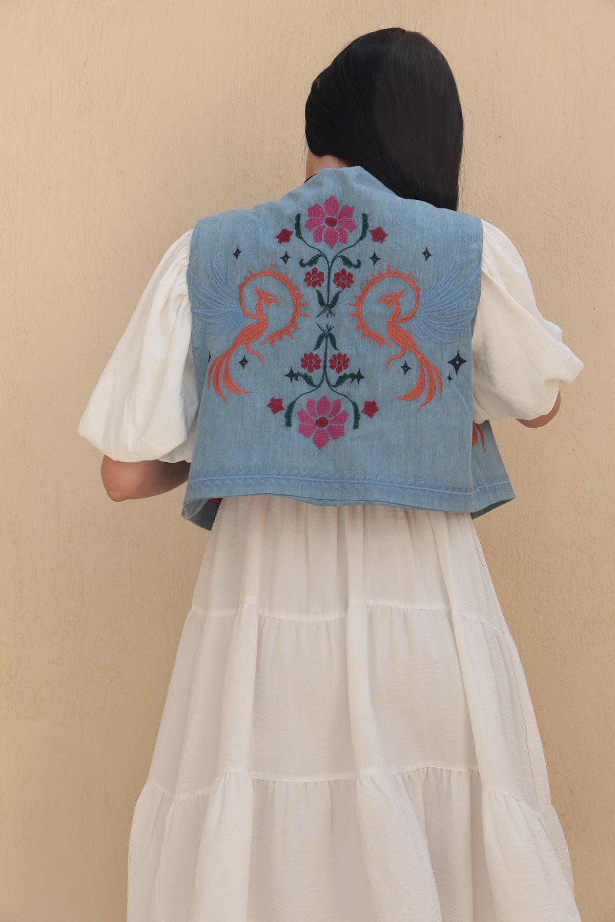 Image of Ashes in the Mirror Denim Vest