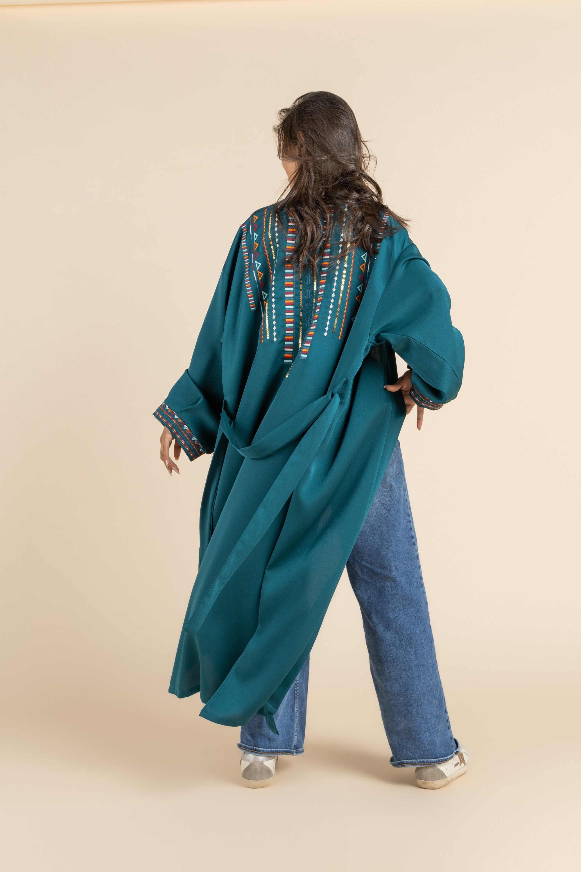 Genzary Ethereal Crepe cardigan