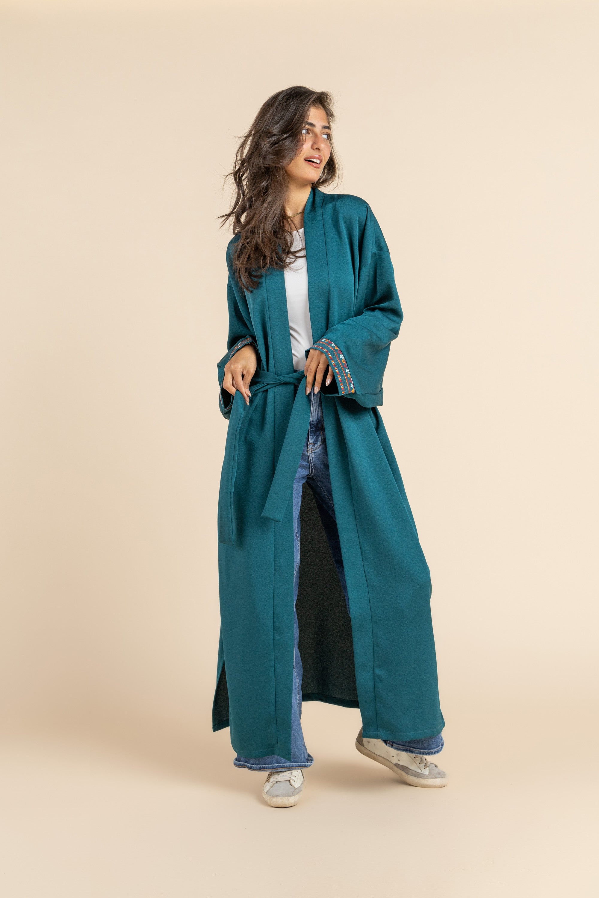 Genzary Ethereal Crepe cardigan