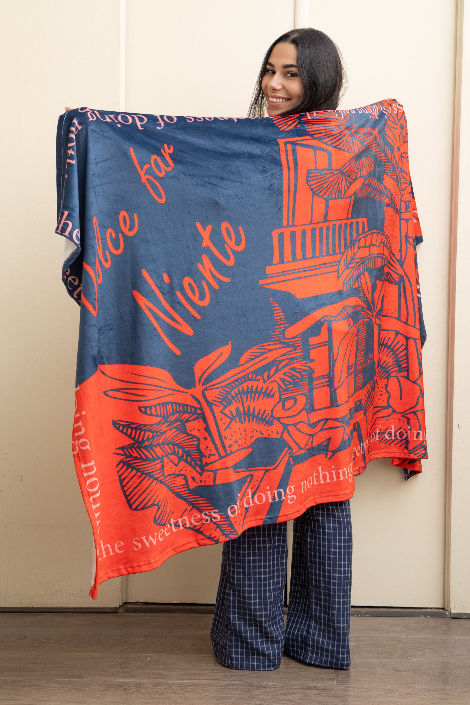 Image of Dark Blue Blanket – Softness You’ll Love to Snuggle In