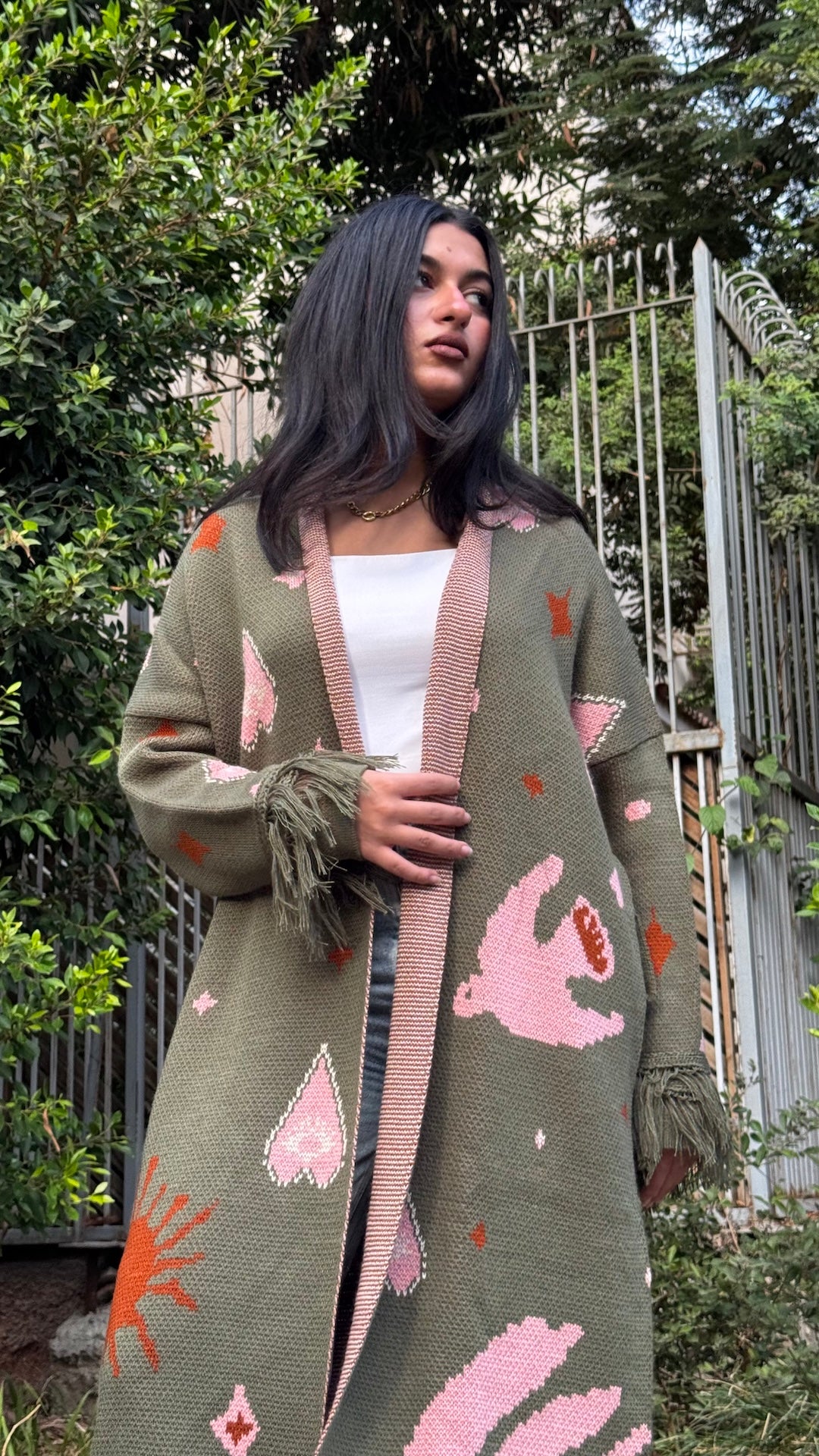 Image of Corazon de jaguar Cardigan