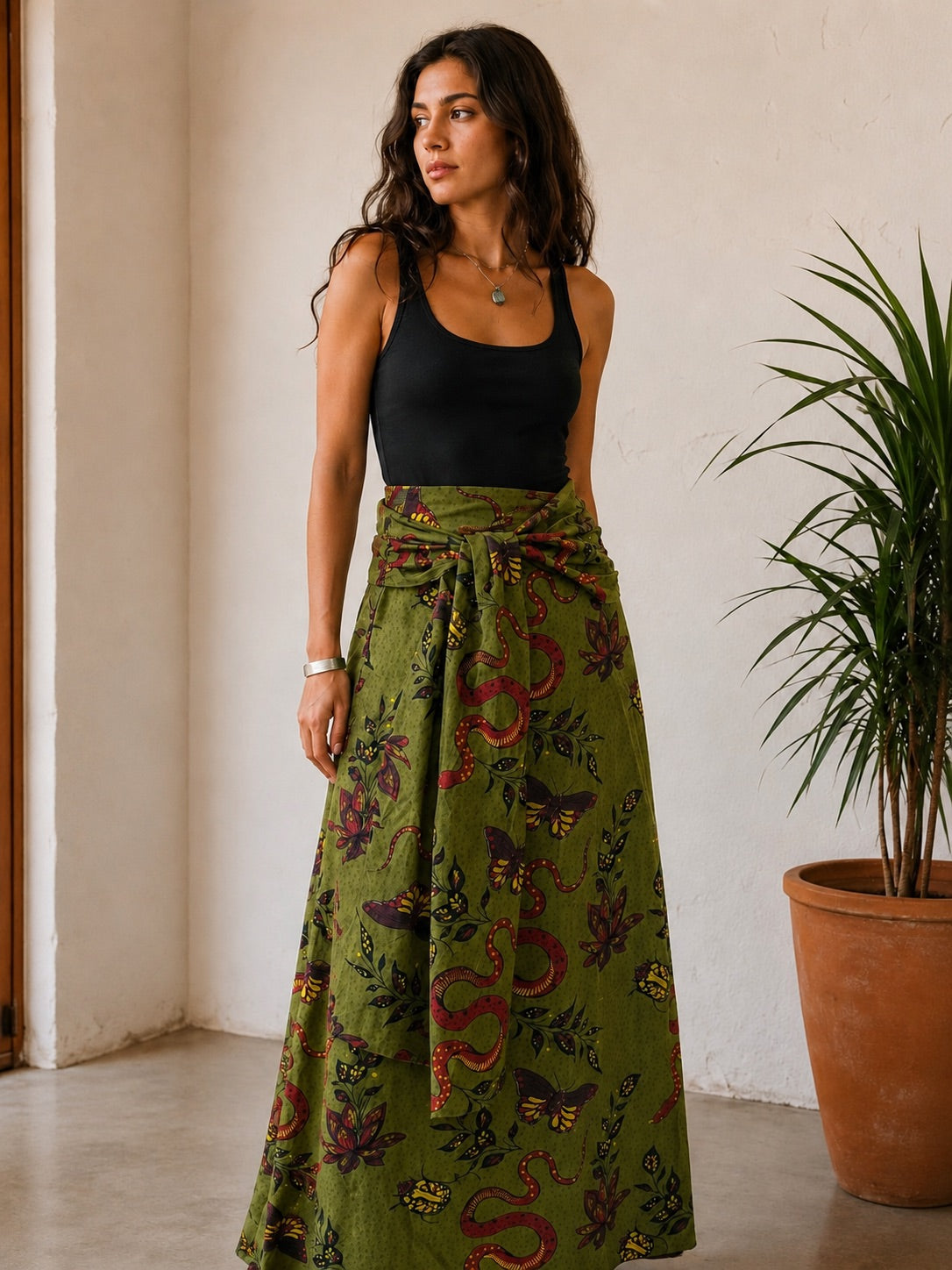 Image of Skirt with a Character