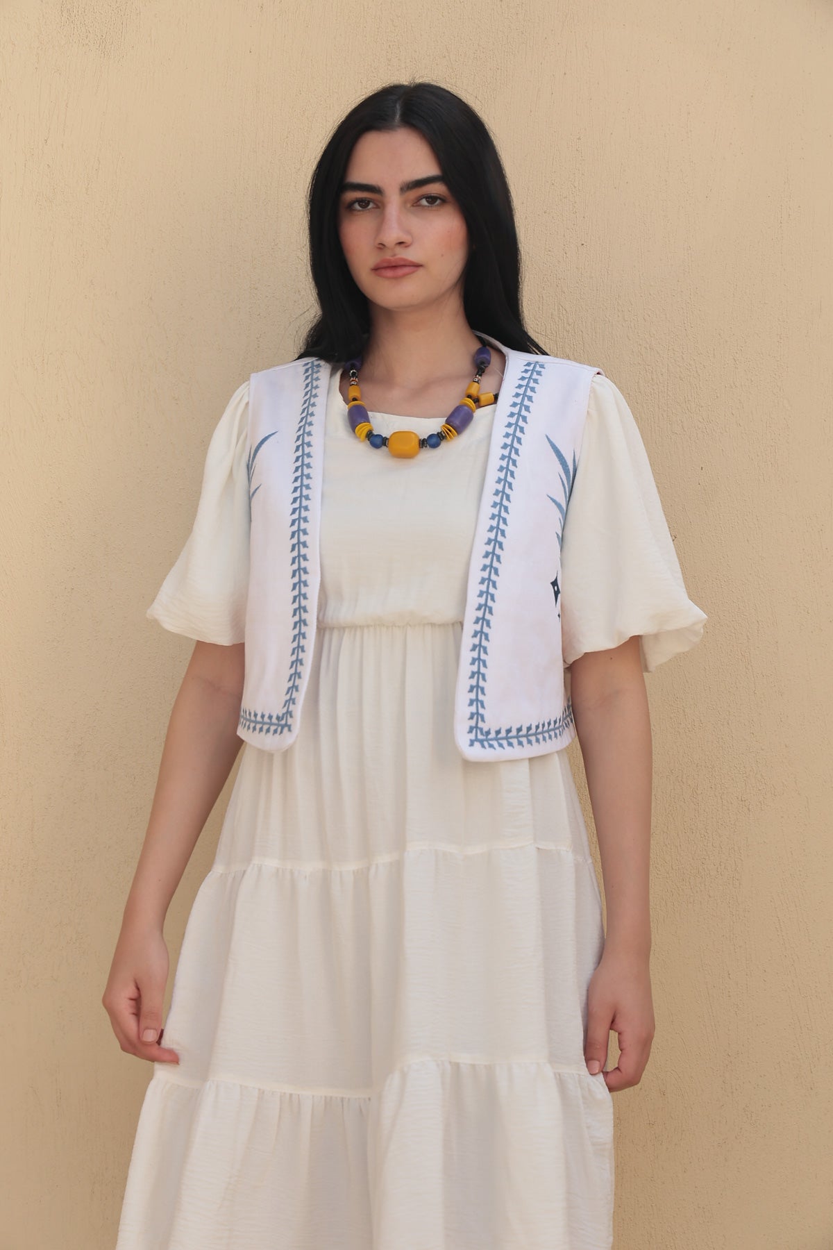 Image of Ashes in the Mirror Gabardine Vest