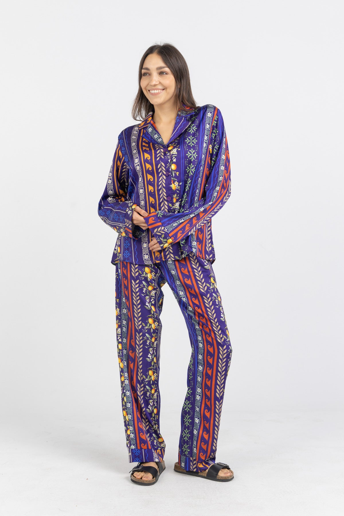 Image of Satin Pajamas – Chic, Comfy, Effortless