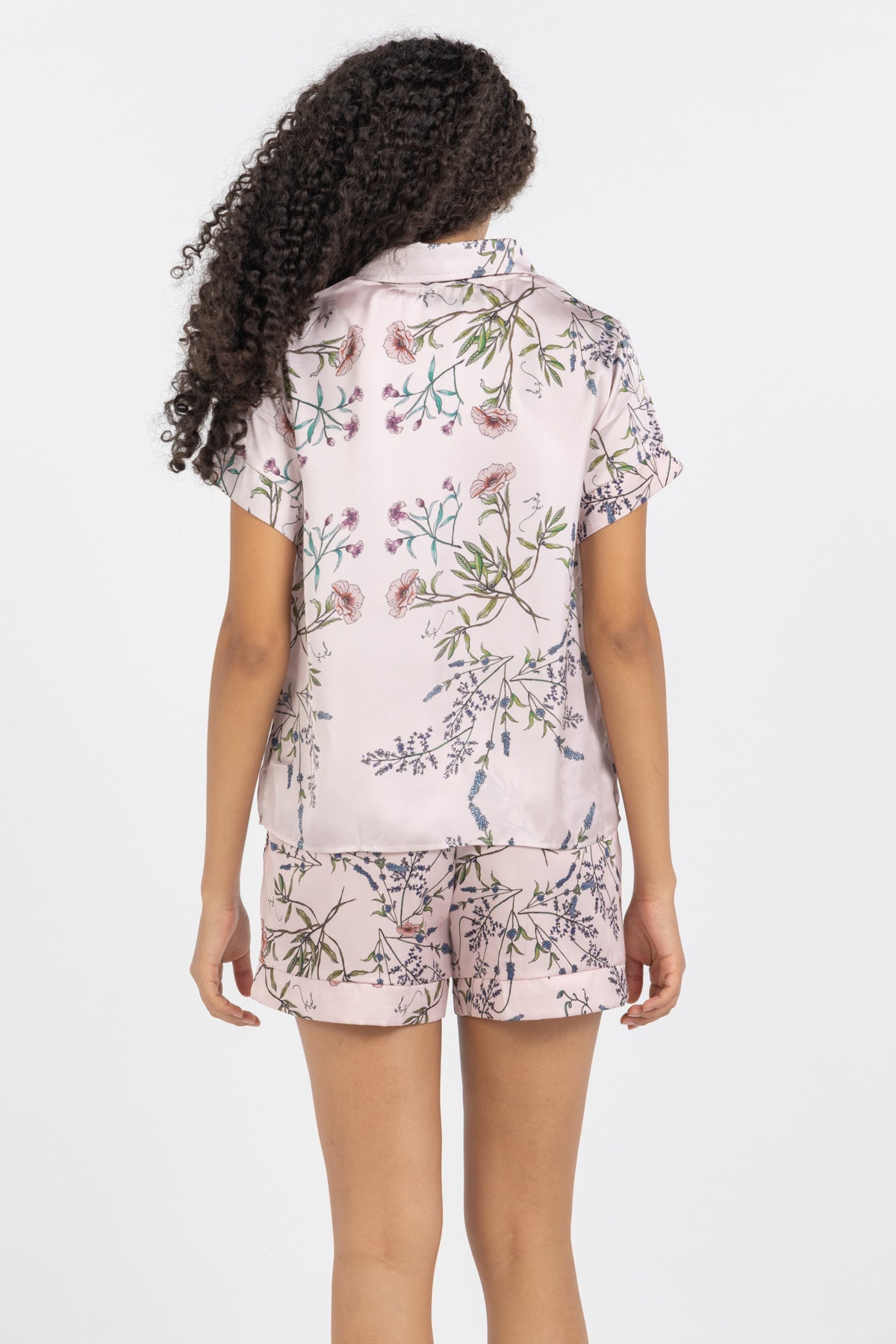 Haze Petal Short Pajama Set