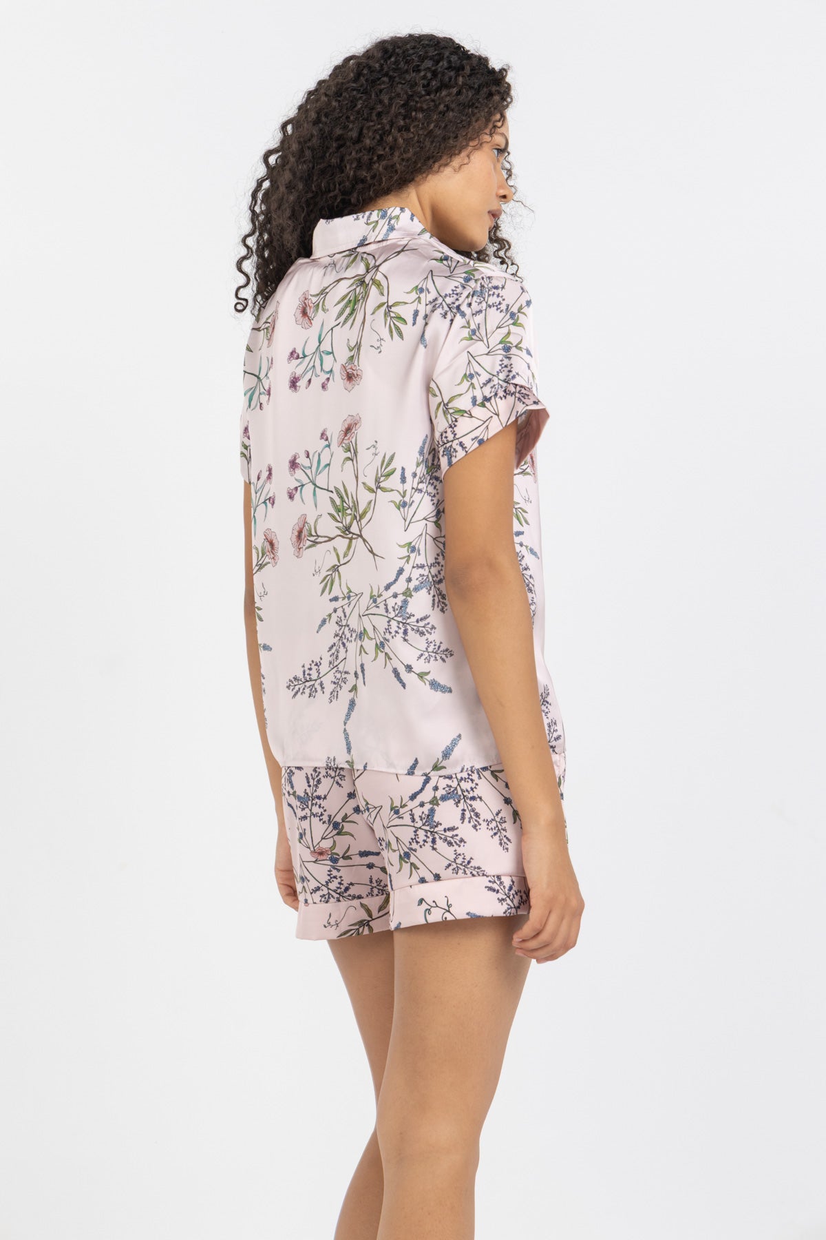 Haze Petal Short Pajama Set