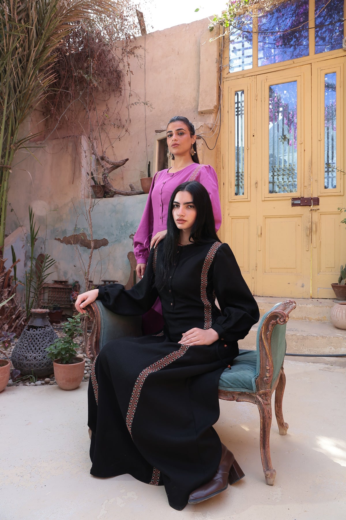 Image of Nalini Midnight Purple Dress