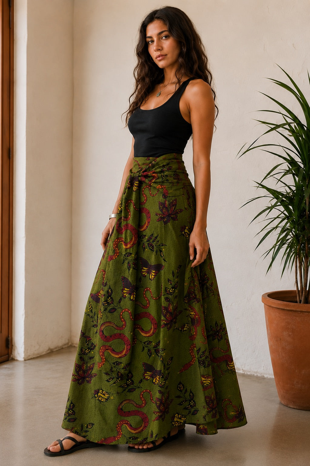 Image of Skirt with a Character