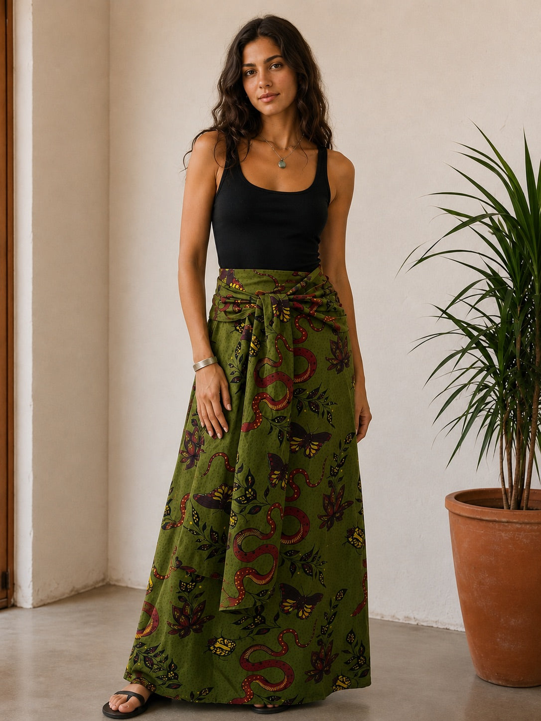 Image of Skirt with a Character