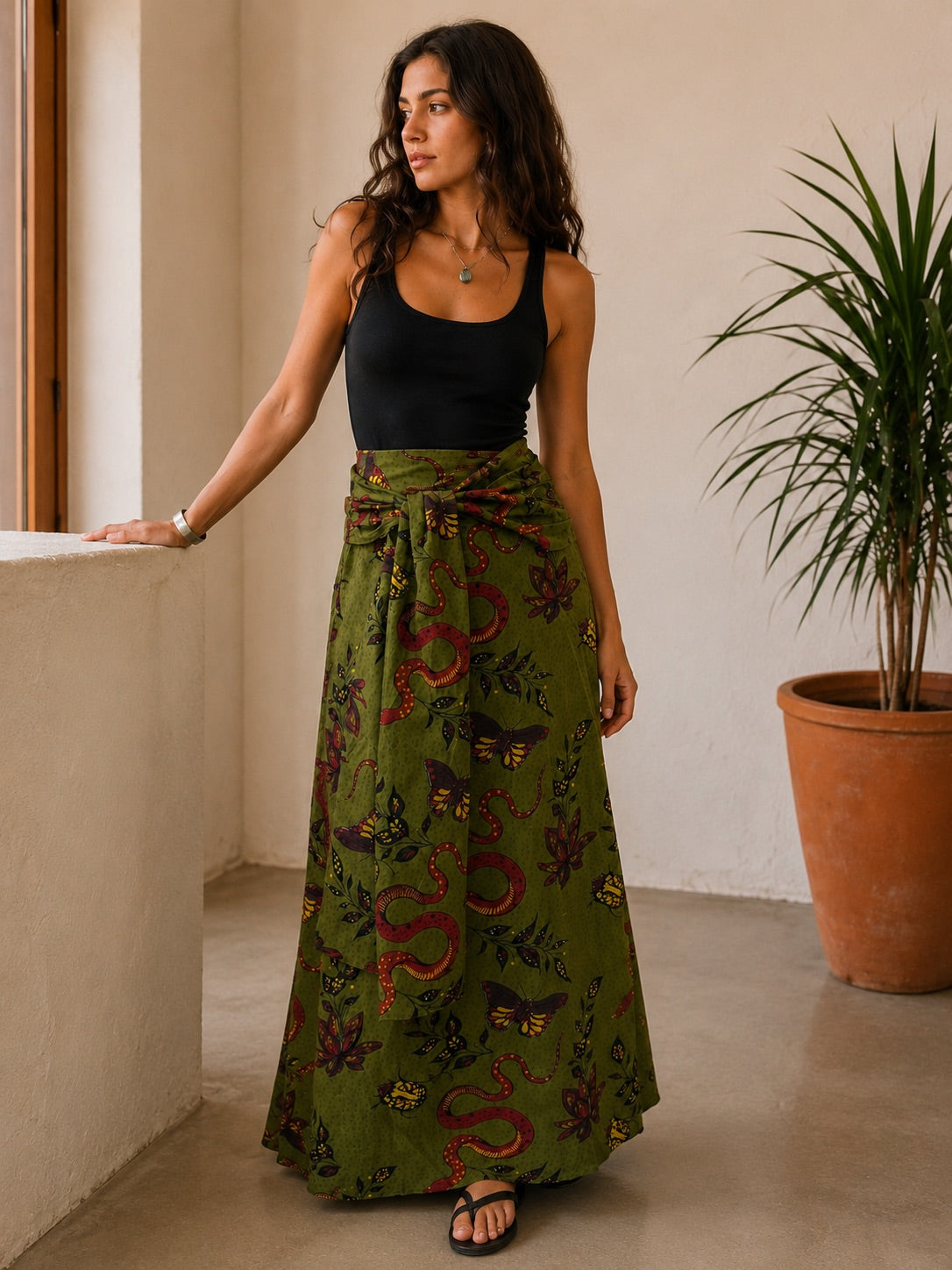 Image of Skirt with a Character