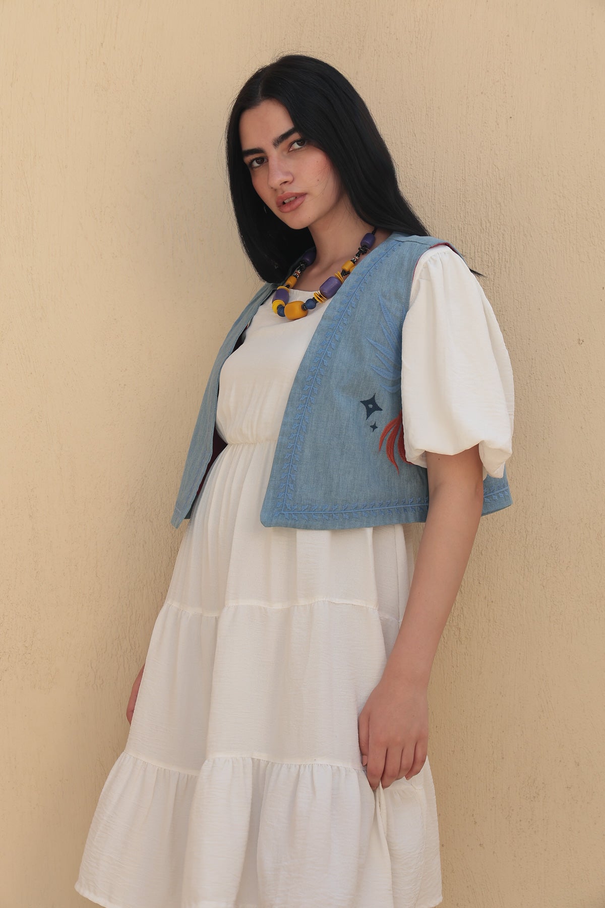 Image of Ashes in the Mirror Denim Vest