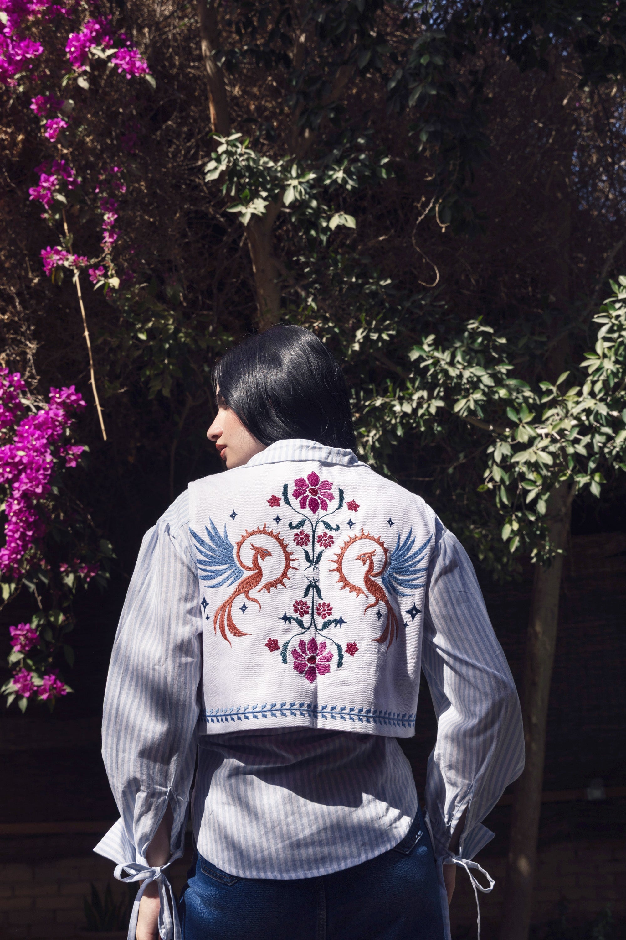 Image of Ashes in the Mirror Gabardine Vest