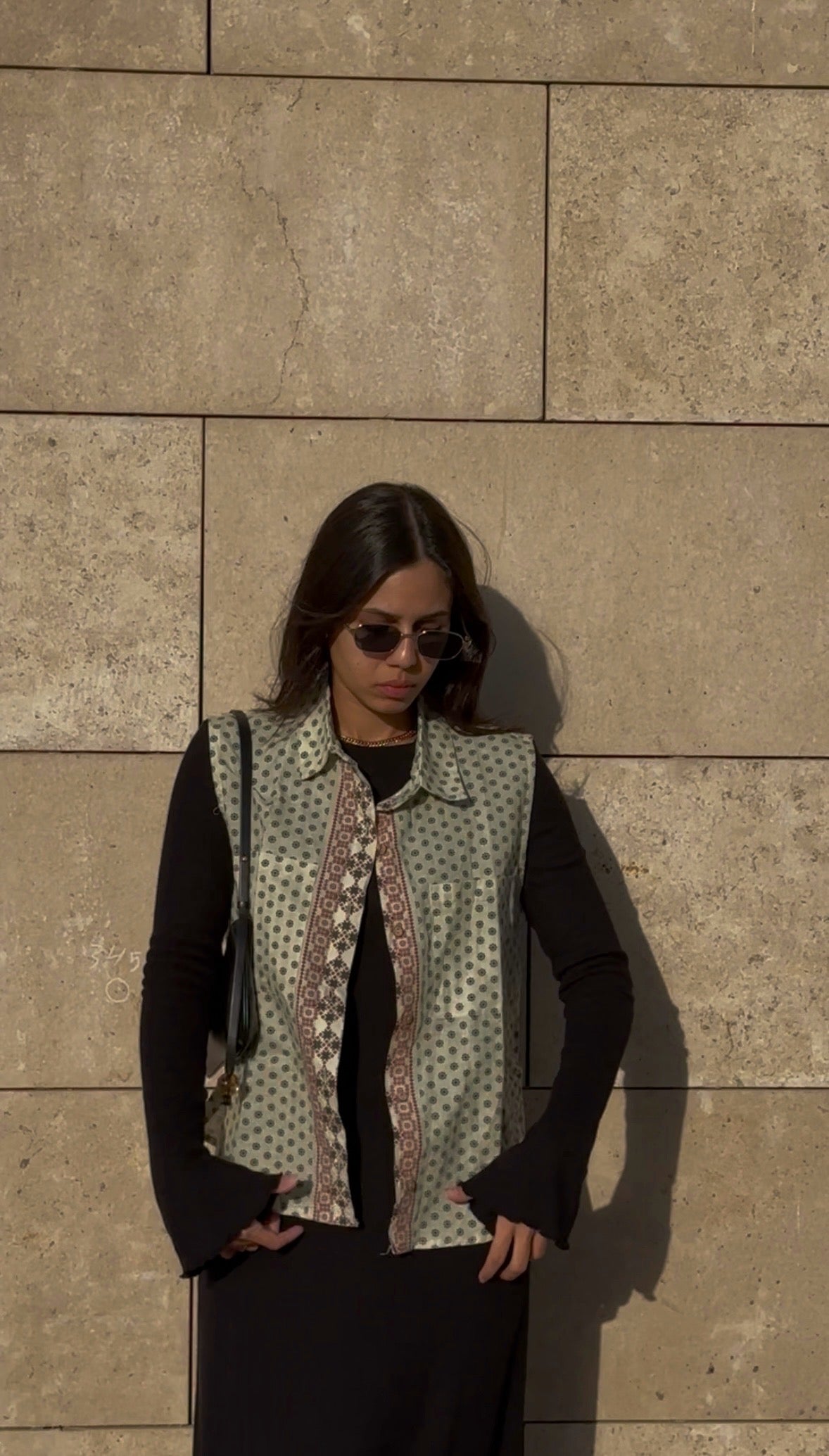 Image of Whispered Fields Linen Vest