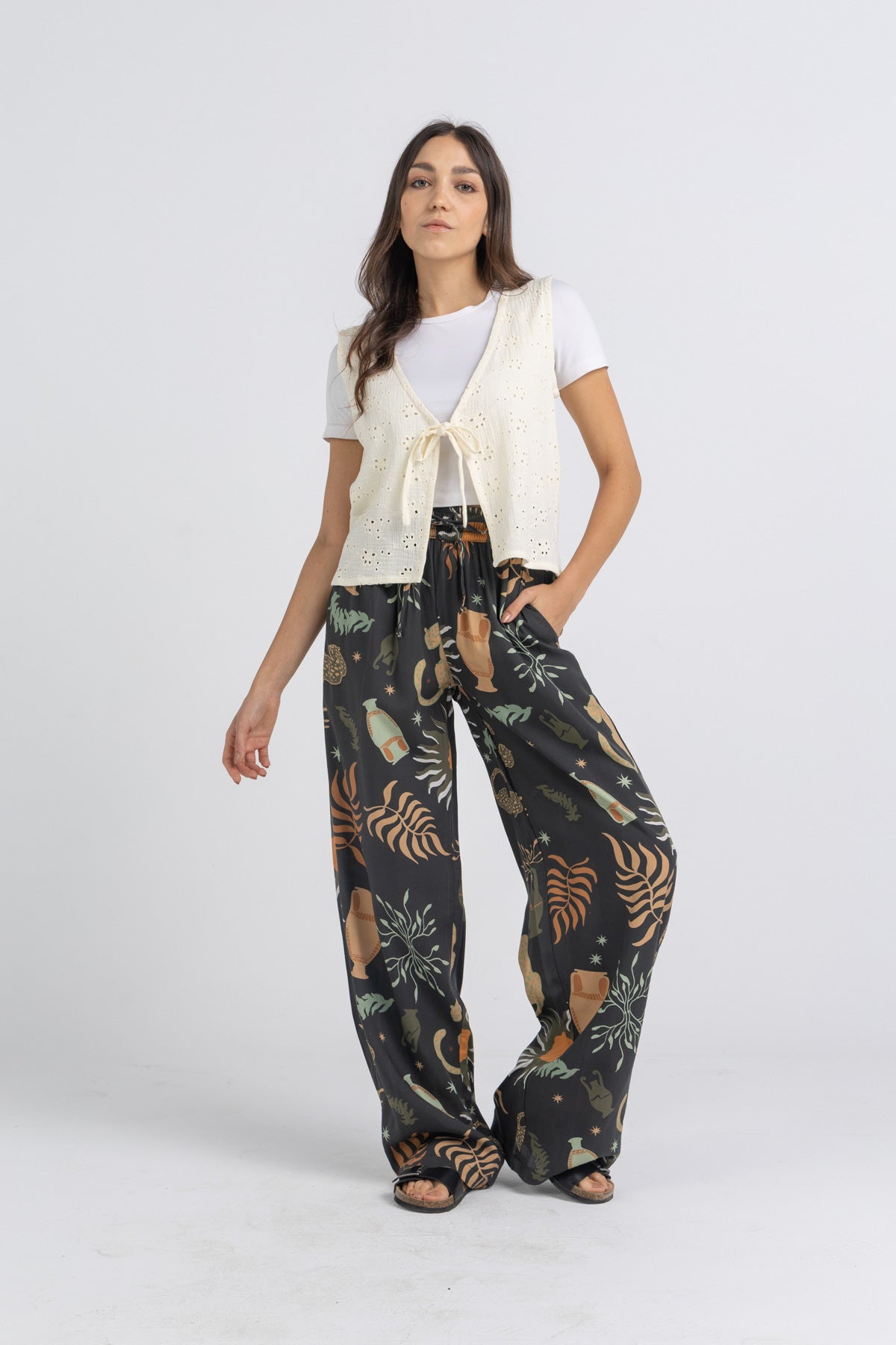 Image of Stillness Flow Tencel Pants