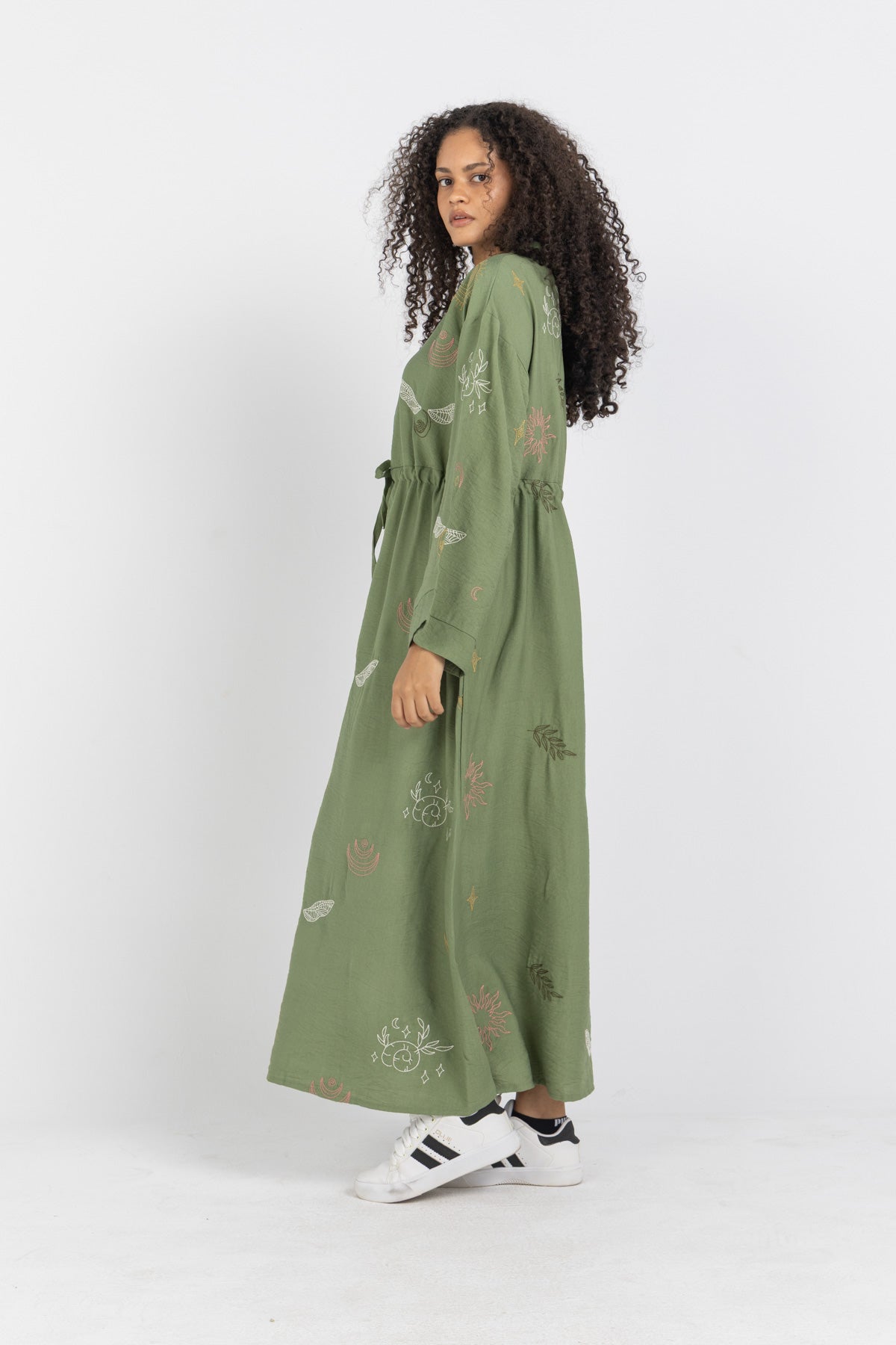 Maxi Embroidered Dress